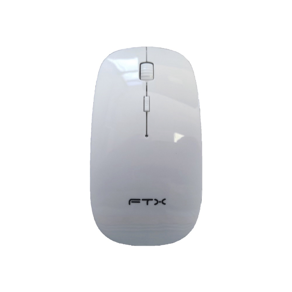 MOUSE FTX WIRELESS FTXM132 1600DPI/4 BOTONES BLANCO
