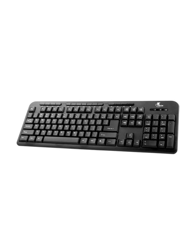 TECLADO XTECH USB XTK-130E MULT/ING/NEGRO