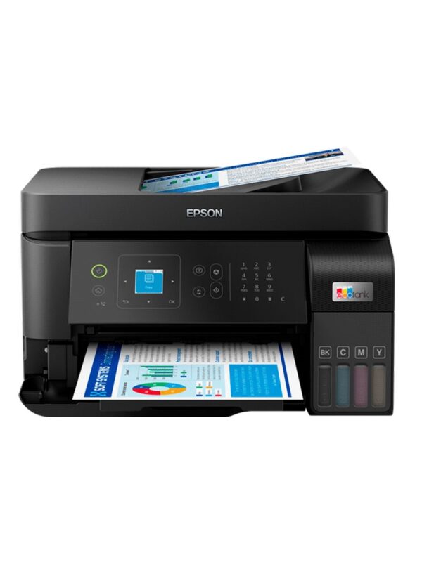 IMPRESORA MULTIFUNCIONAL EPSON L5590 ECOTANK IMP/ COP/ SCA/ FAX/ ADF/ USB/ WIFI/ RED/ 220V