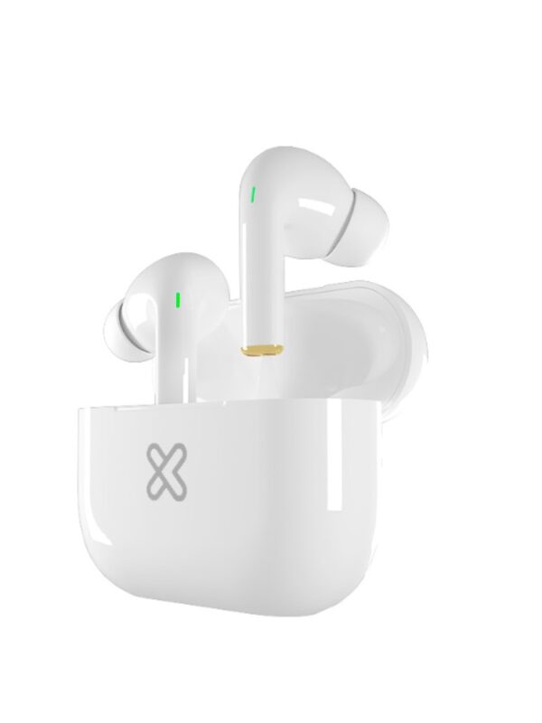 AURICULAR CON MICROFONO KLIP KTE-050WH TUNEFIBUDS TOUCH/TWS/BT/WIRELESS BLANCO