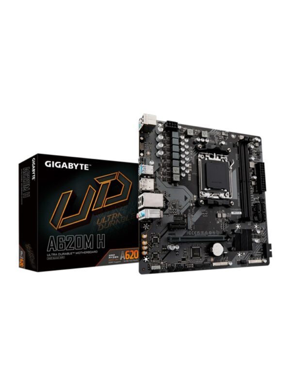 PLACA MADRE GIGABYTE AM5 A620M H DDR5 S/R/HDMI/DP/M2/USB3.2/MATX