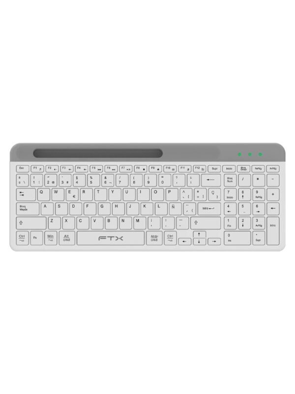 TECLADO FTX WIRELESS DUAL-MODE FTXB105 POR/BLANCO