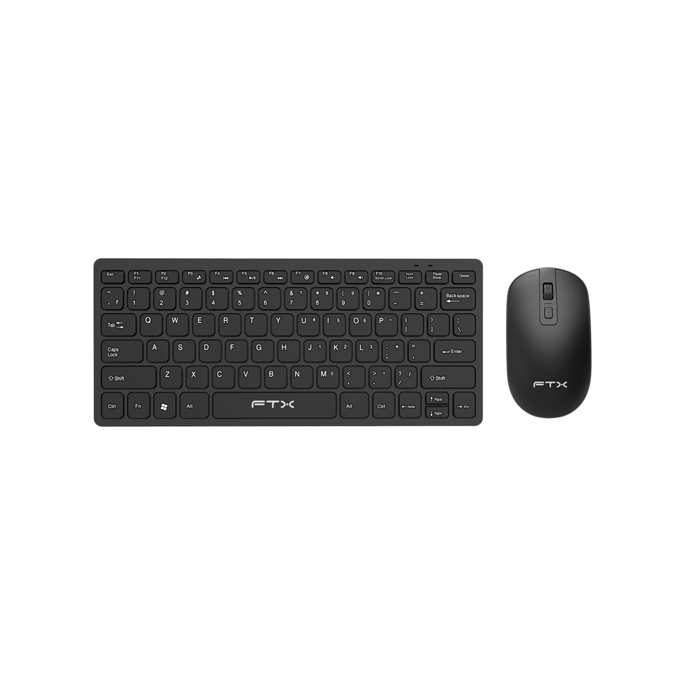 TECLADO MOUSE FTX WIRELESS FTXGK03 ESP/NEGRO