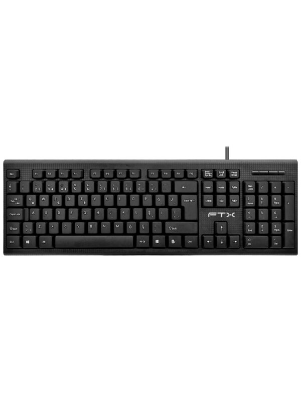 TECLADO FTX USB FTXK4 NUMERICO/ESPAÑOL/NEGRO