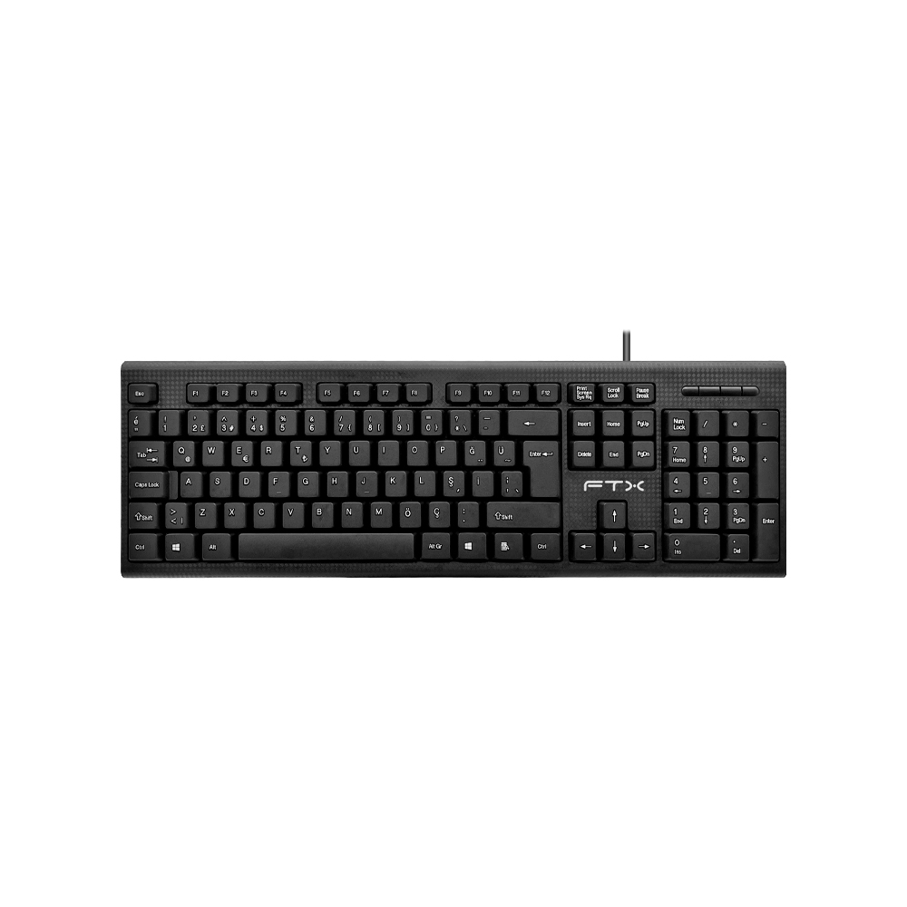 TECLADO FTX USB FTXK4 NUMERICO/ESPAÑOL/NEGRO