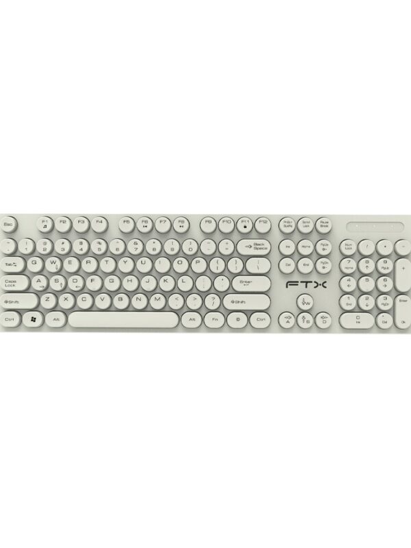 TECLADO FTX USB FTXK22 NUMERICO/PORTUGUES/POP/BLANCO