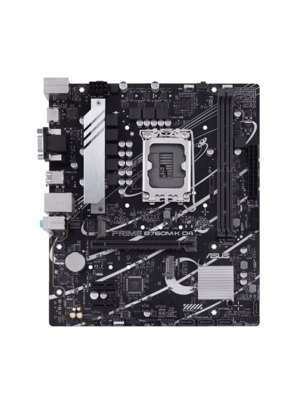 PLACA MADRE ASUS 1700 PRIME B760M-K D4 V/S/R/HDMI/2M2/USB3.2/MATX