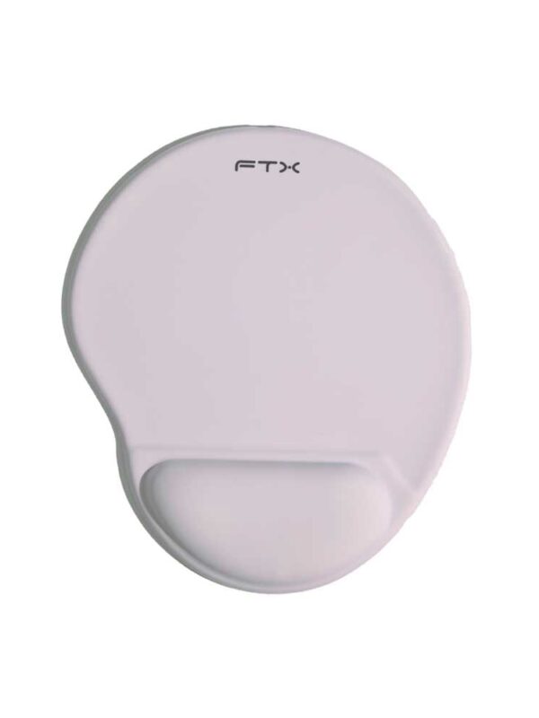 MOUSE PAD 31X27CM FTX FTXMPG01-WH C/ APOYO GEL BLANCO