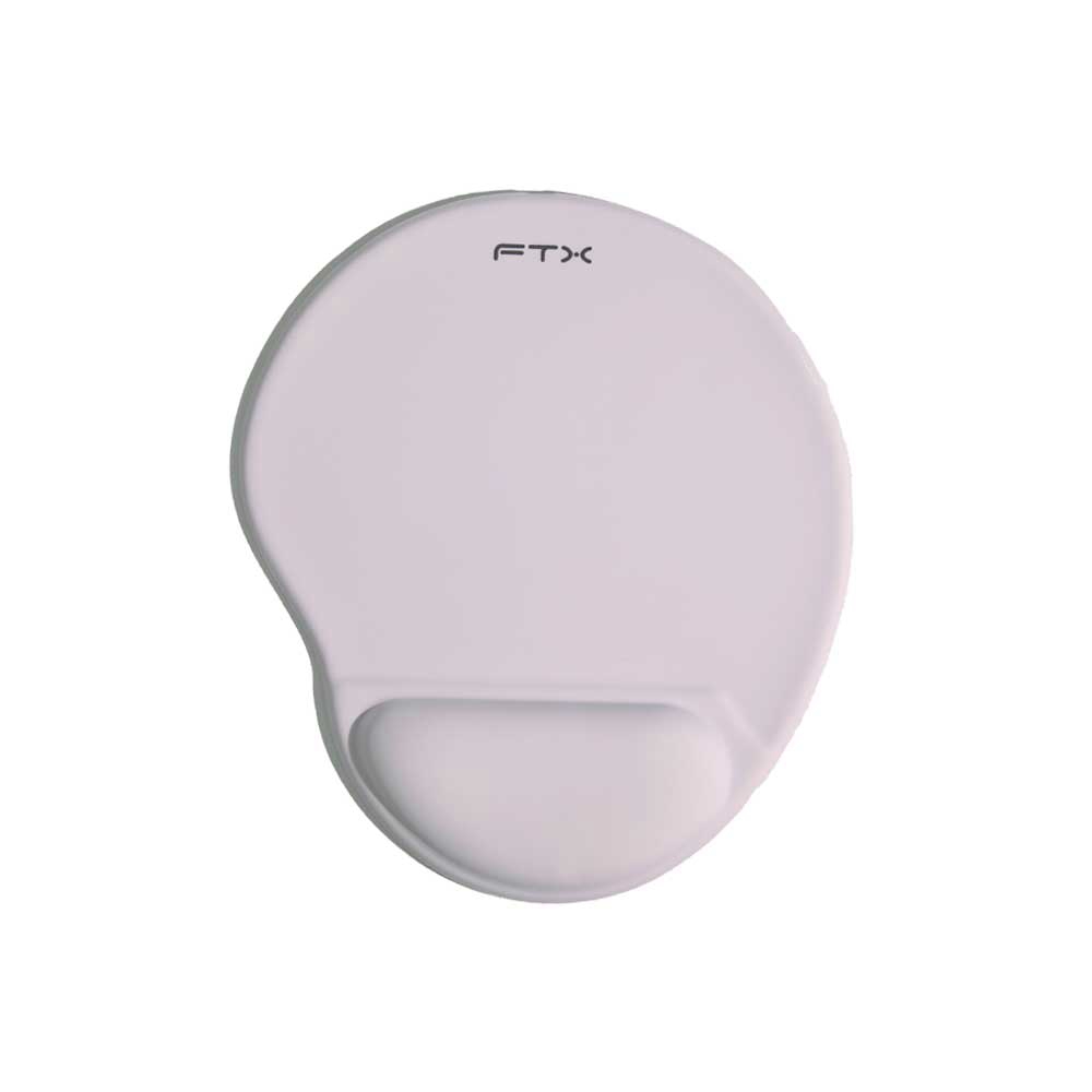 MOUSE PAD 31X27CM FTX FTXMPG01-WH C/ APOYO GEL BLANCO