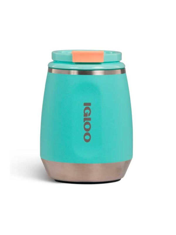 MKT IGLOO VASO TERM 300ML SSTL WINE TMBLR VERDE MENTA 6P 71406