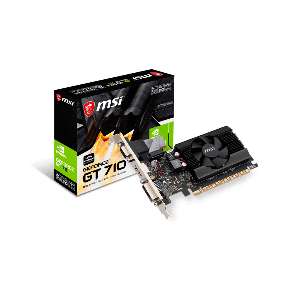 VGA GT710 2GB MSI DDR3 GT710-2GD3-LP