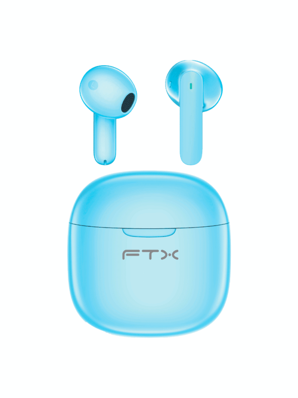 AURI EARPHONE FTXE68-BL FTX BT/MIC/ENC/TOUCH/IPX6 AZUL