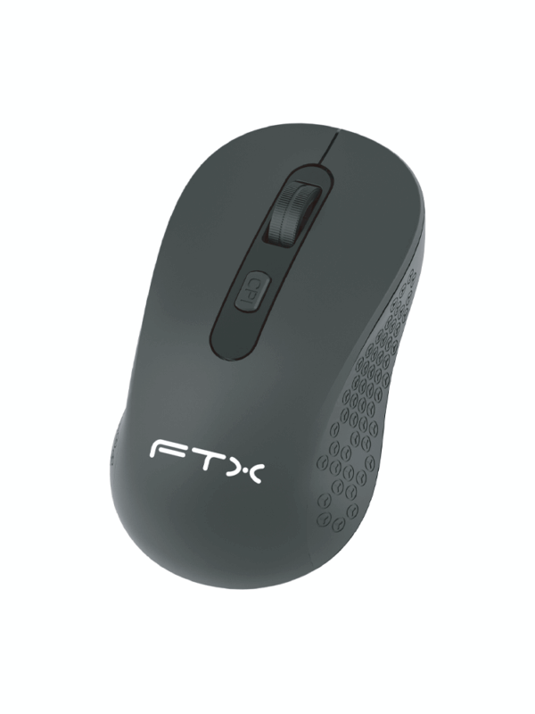 MOUSE WIR FTX MW44 1600DPI/4 BOT/NEGRO