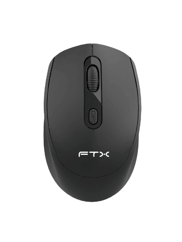 MOUSE WIR FTX MW21 1600DPI/4 BOT/NEGRO-GRIS