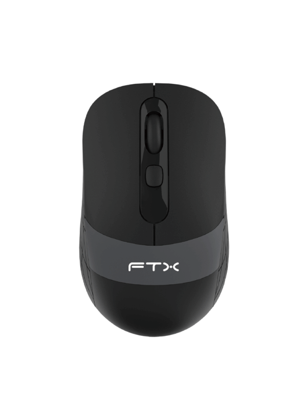 MOUSE WIR FTX MW73 2400DPI/4 BOT/NEGRO-GRIS