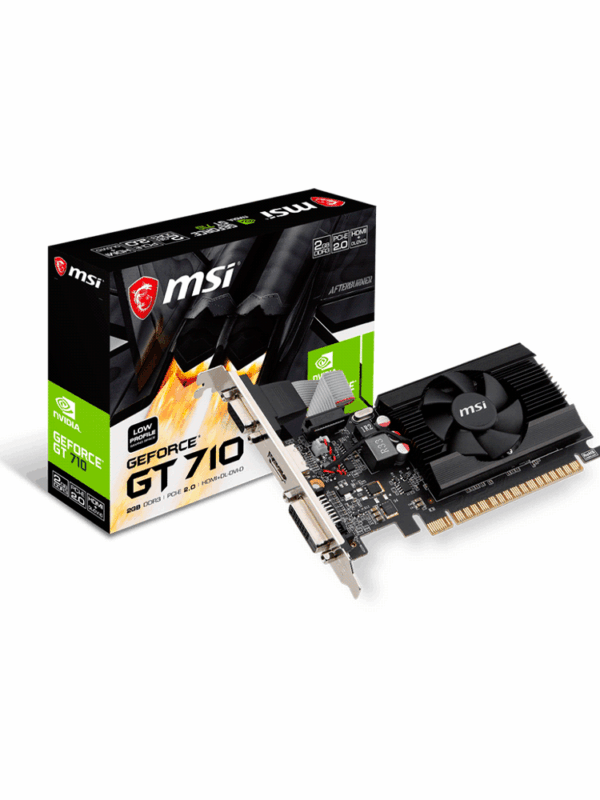 PLACA DE VIDEO MSI GT710 2GB DDR3 GT710-2GD3-LP 912-V809-4427