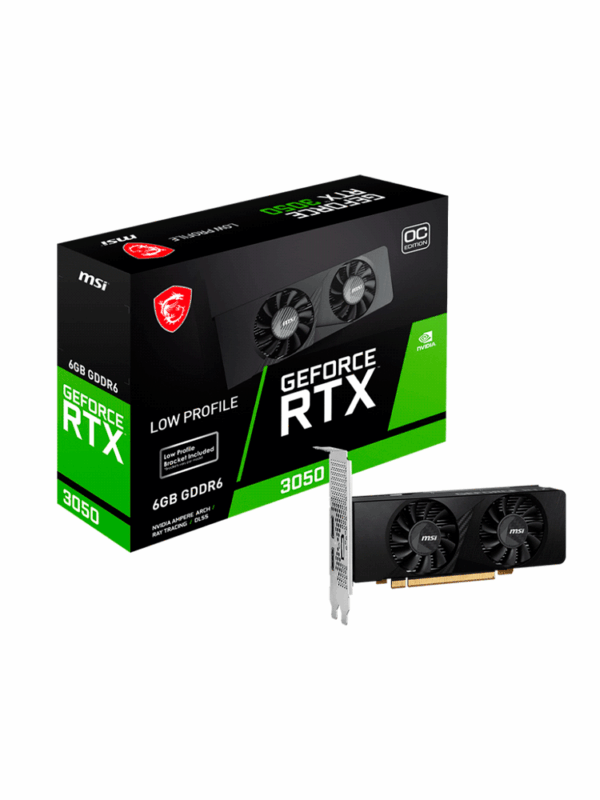 PLACA DE VIDEO MSI RTX3050 LP OC 6GB GDDR6 912-V812-223