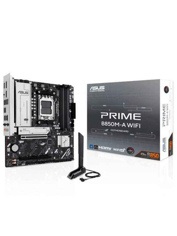 MB AM5 B850M-A WIFI PRIME DDR5 ASUS S/R/HDMI/DP/3M2/USB3.2/MATX