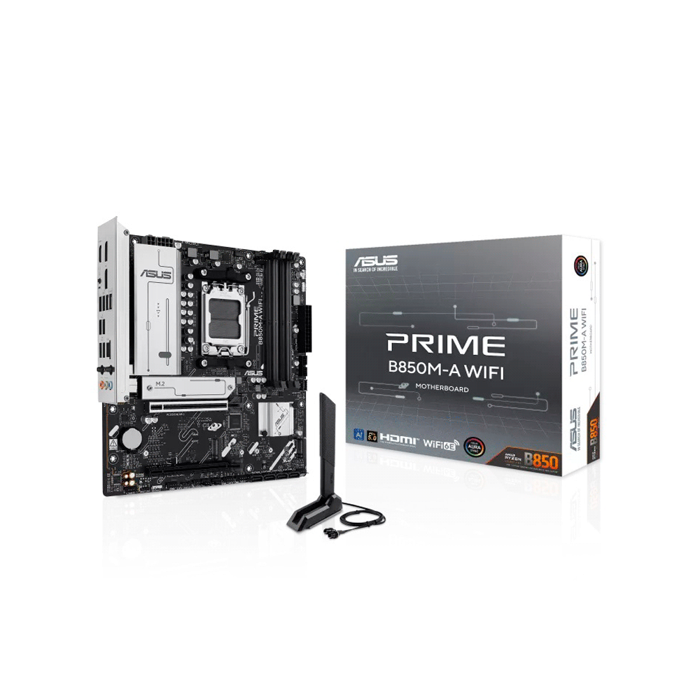 MB AM5 B850M-A WIFI PRIME DDR5 ASUS S/R/HDMI/DP/3M2/USB3.2/MATX