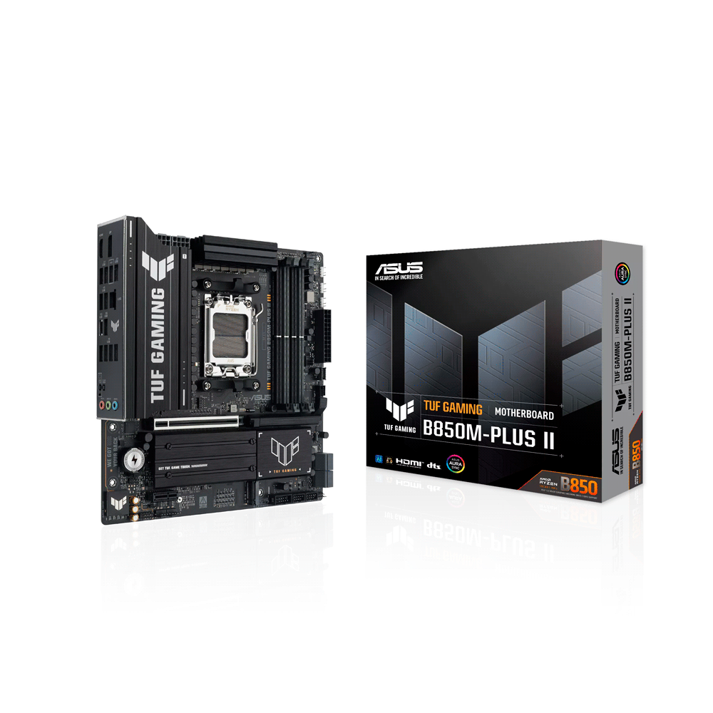 MB AM5 B850M-PLUS II TUF GAMING DDR5 ASUS S/R/HDMI/DP/3M2/USB3.2/MATX